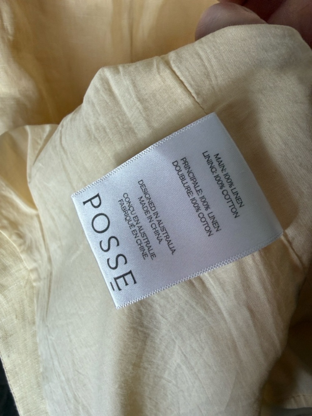 Posse Essie Strapless Dress in Dusty Citron - Picture 11 of 11